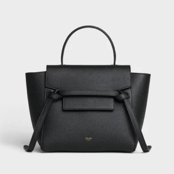 Celine Handbags - CELINE Belt nano satchel shoulder bag